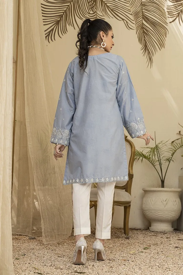 1-PC Stitched Jacquard Kurti