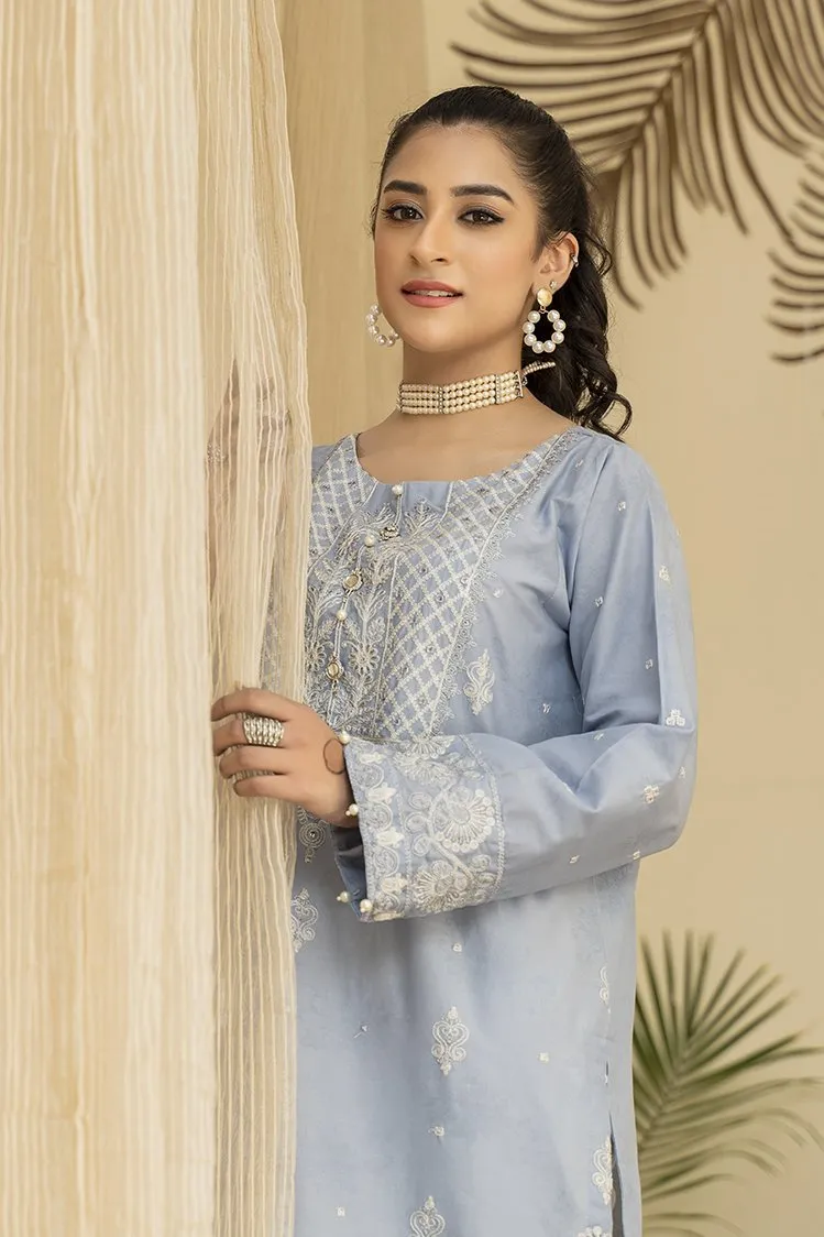 1-PC Stitched Jacquard Kurti