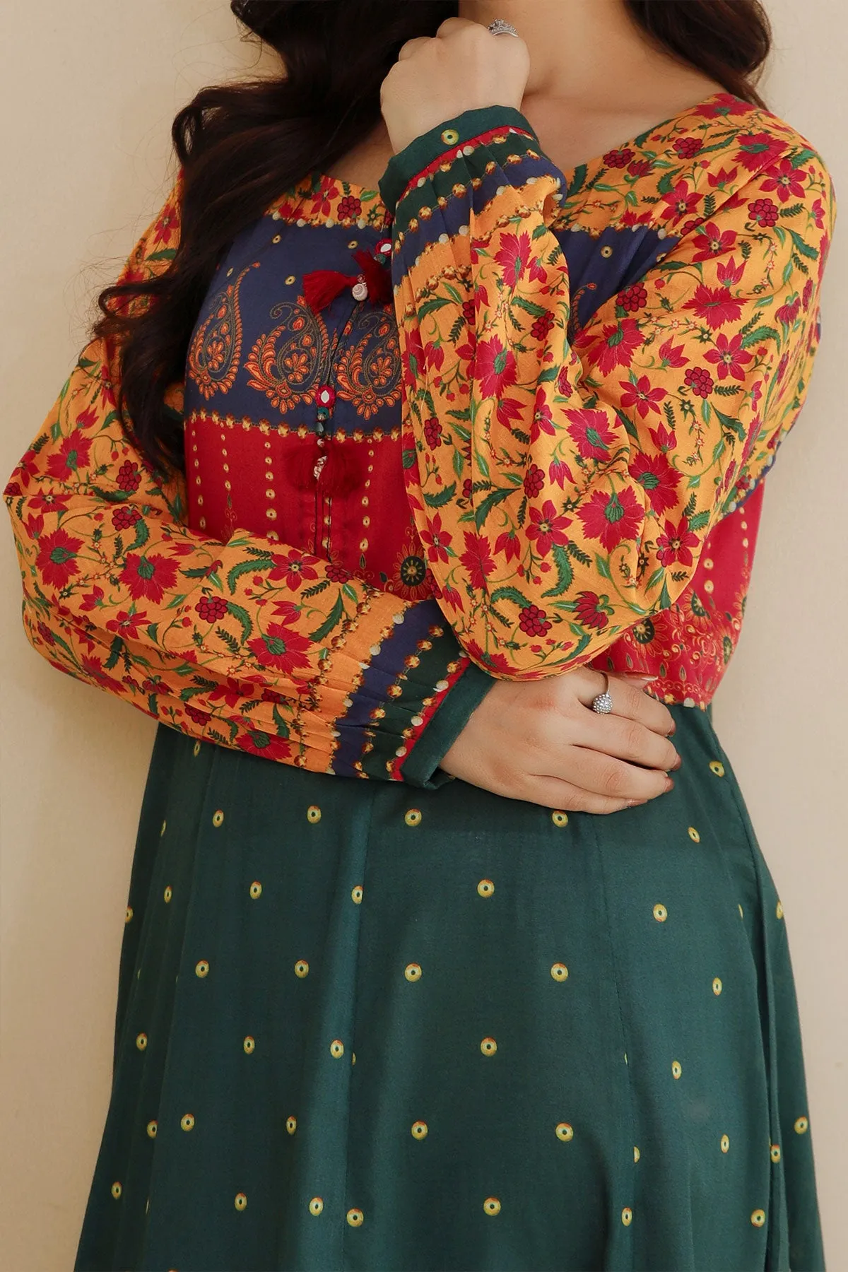 1 PIECE DIGITAL PRINT KURTI | DPCK-154