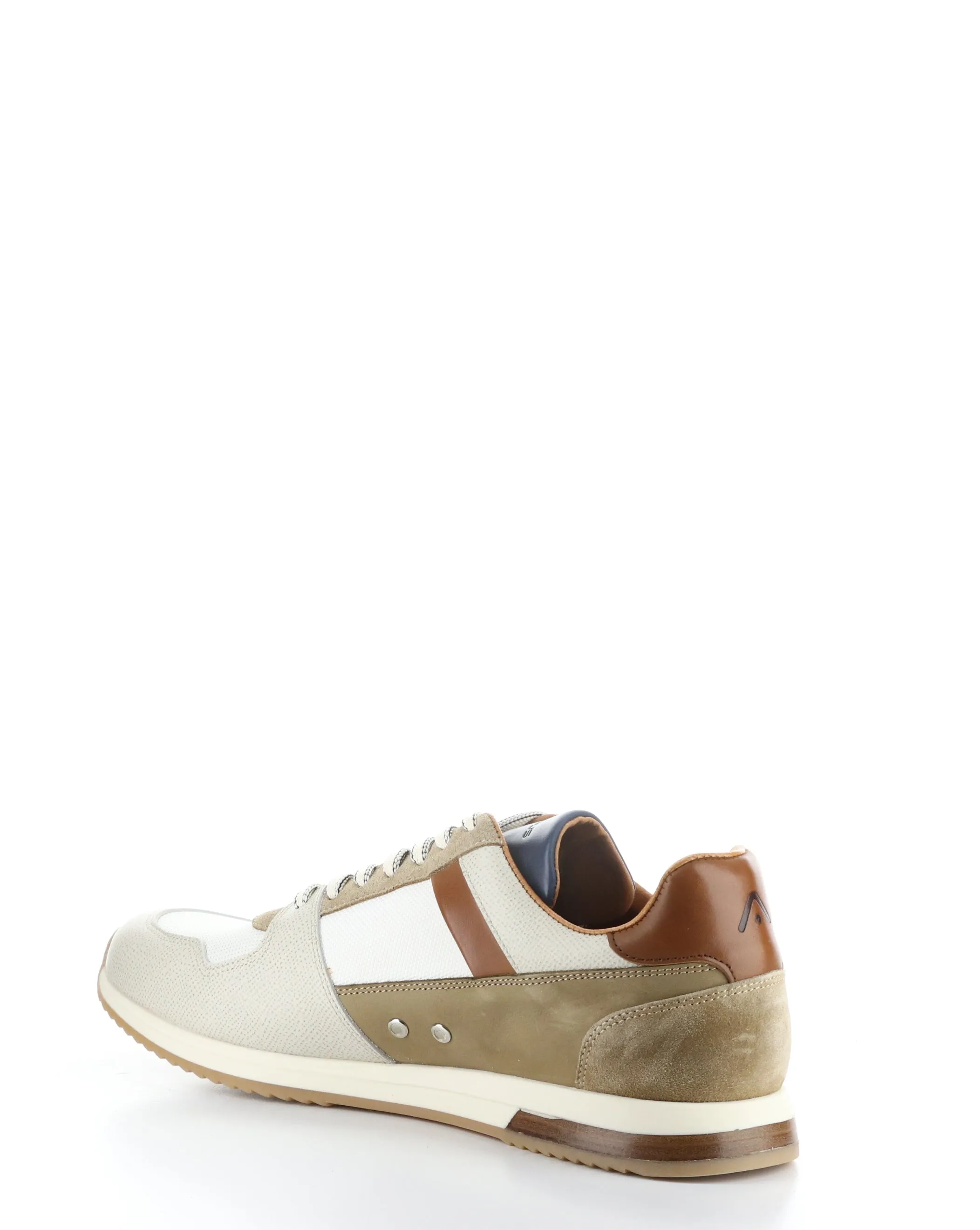 11240 GREY/OFF WHITE/CAMEL Lace-up Shoes