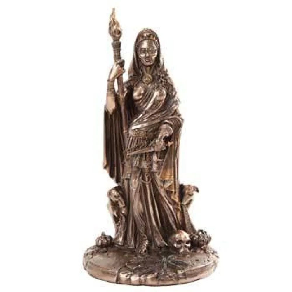 11" Goddess Hecate Statue in Bronze