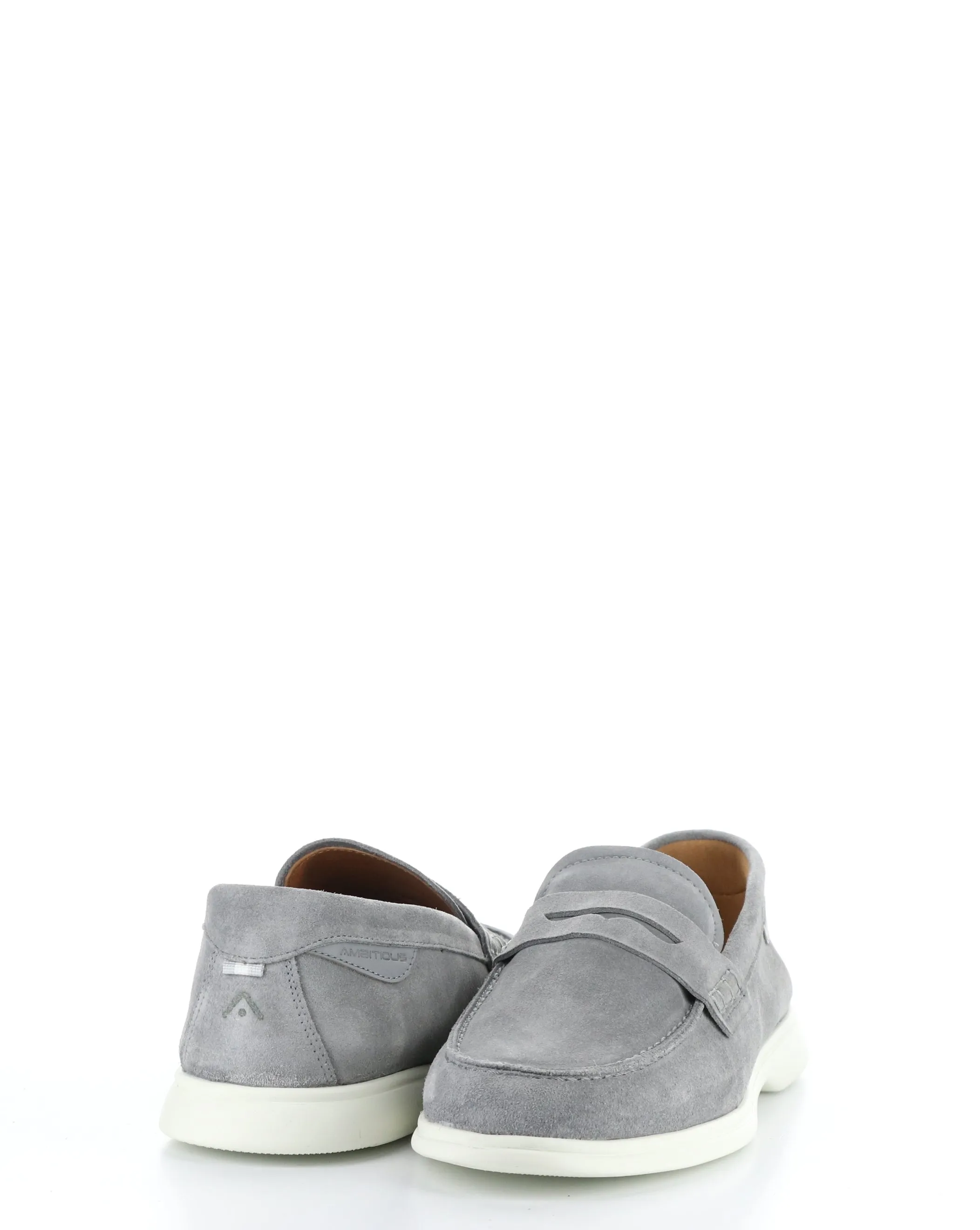 13437 GREY Round Toe Shoes