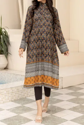 1PIECE DIGITAL PRINT LINEN KURTA  |  DPLK-87