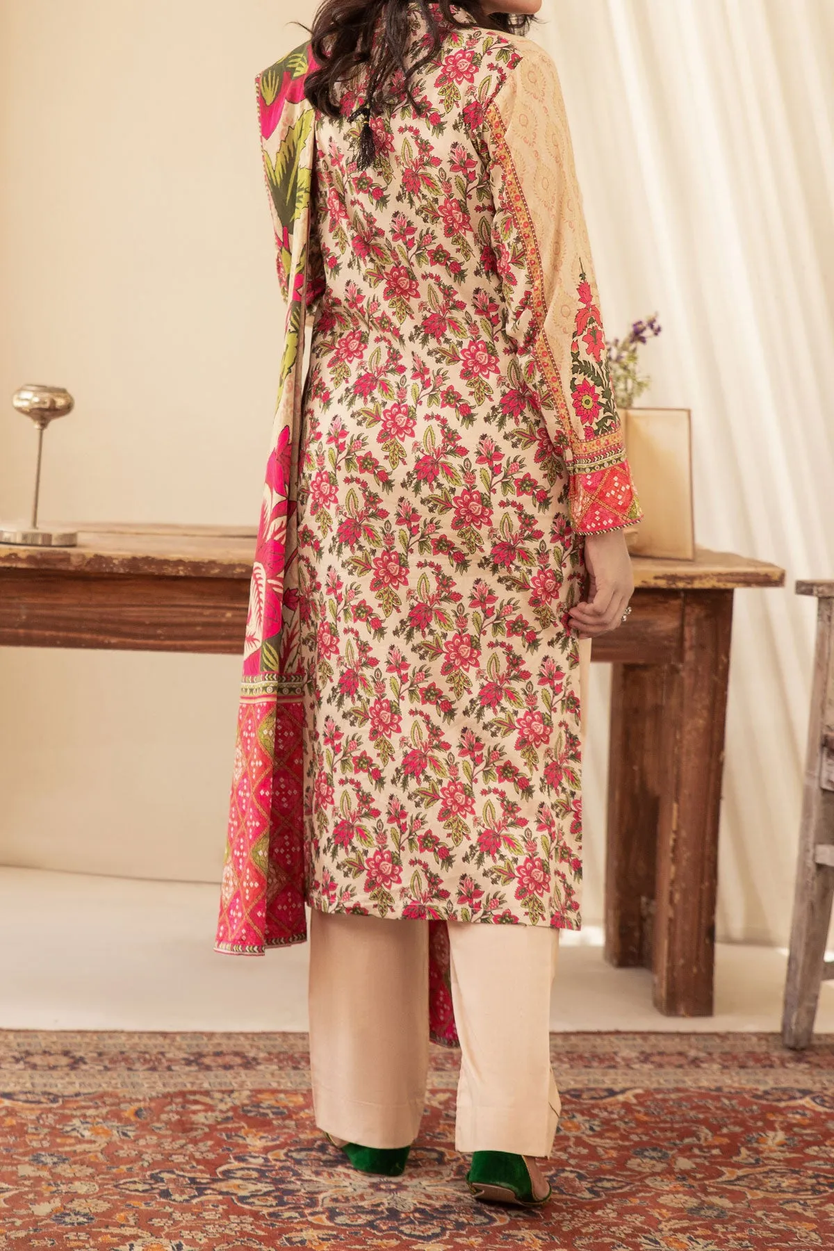 3 PIECE DIGITAL PRINT LAWN| DPC-301