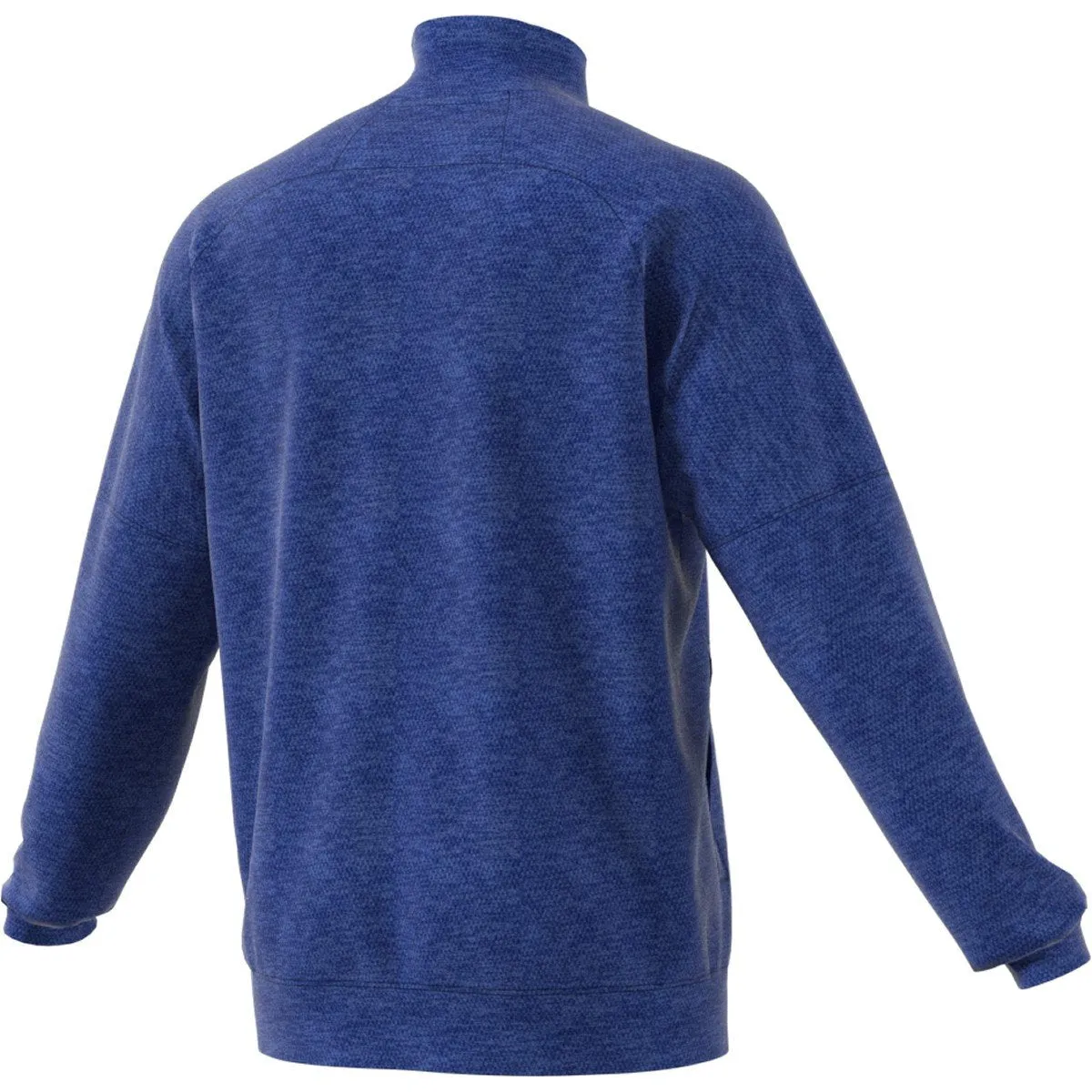 adidas Men's Collegiate Royal Melange Team Issue Quarter Zip