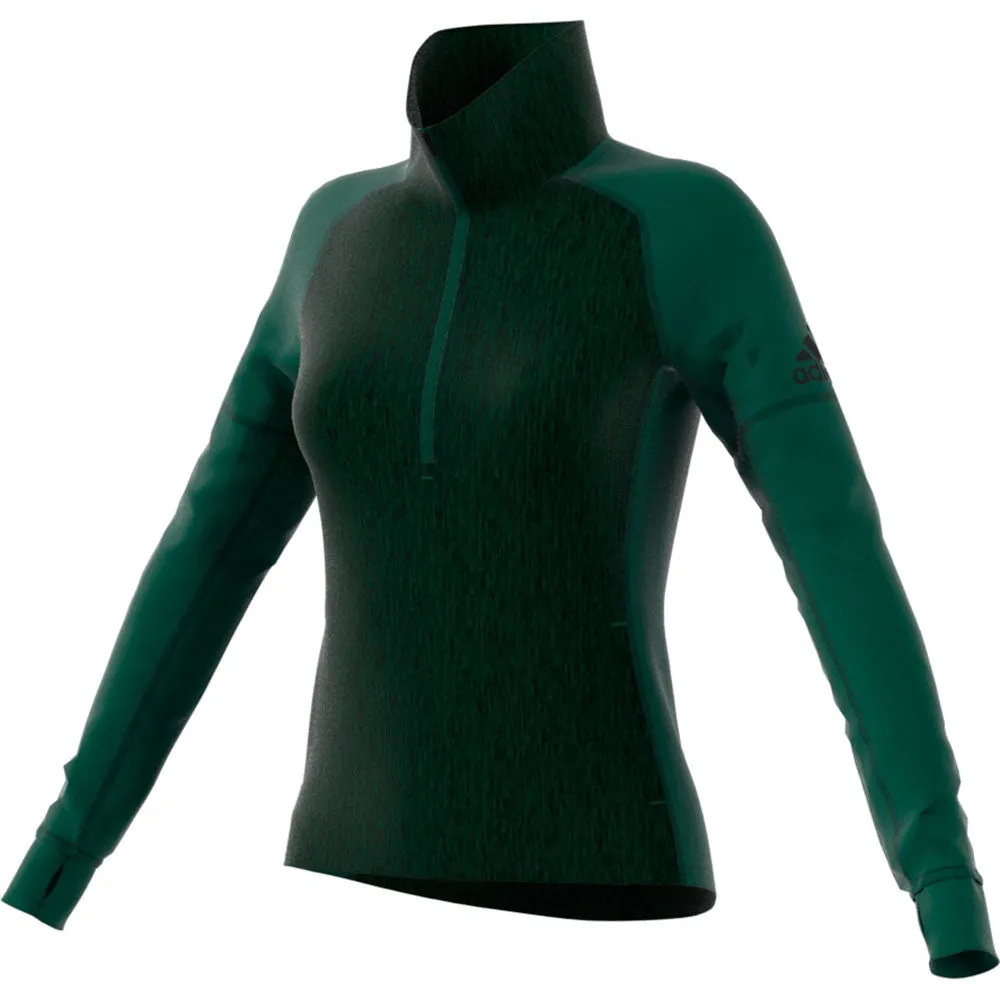 adidas Women's Green Performance Baseline Jacket