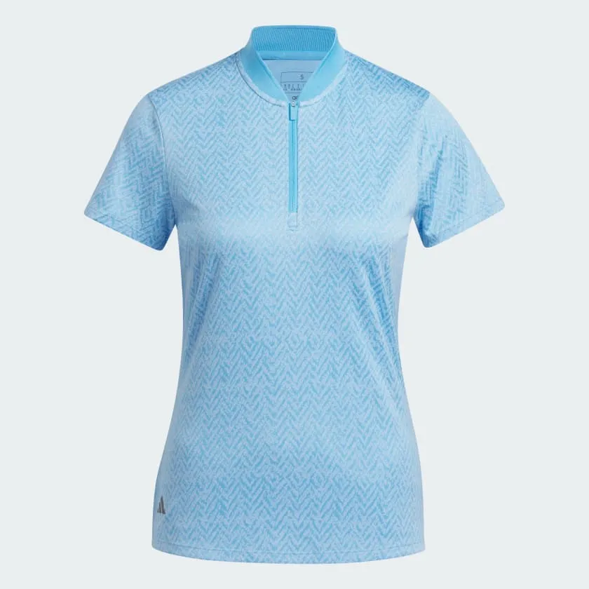 Adidas Women's Ultimate365 Jacquard Polo Shirt