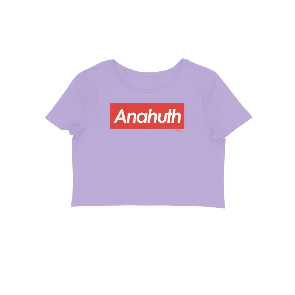 Anahuth - Women's Kannada Crop Top