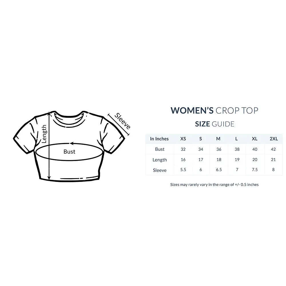 Anahuth - Women's Kannada Crop Top