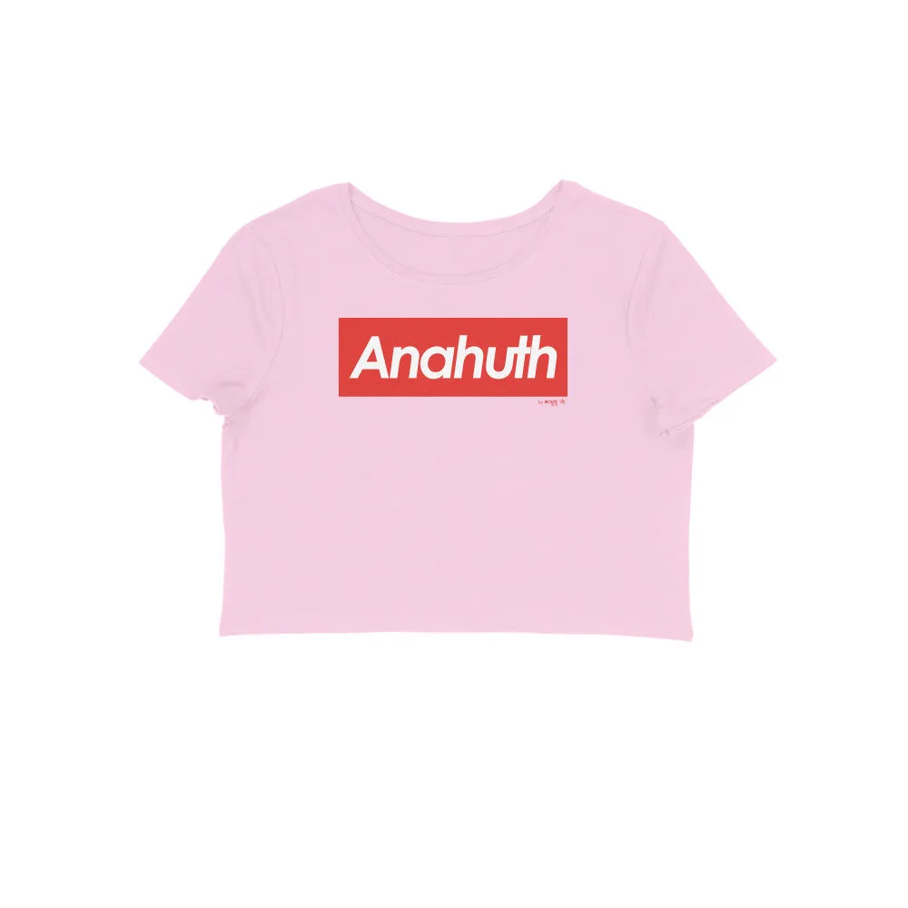 Anahuth - Women's Kannada Crop Top