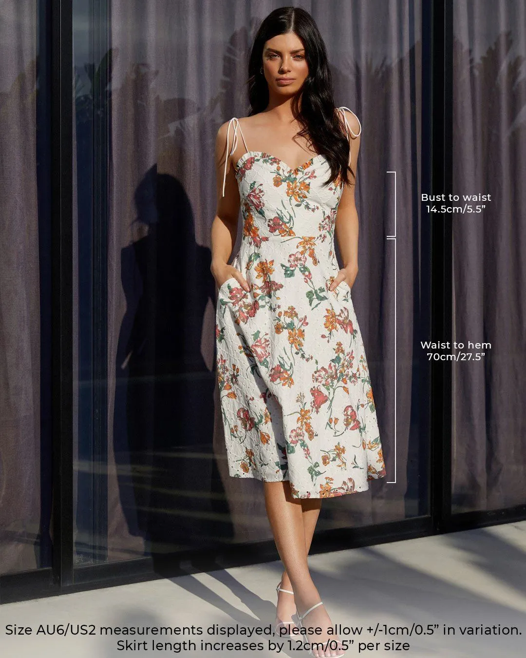 Anthea Dress - Spring Print