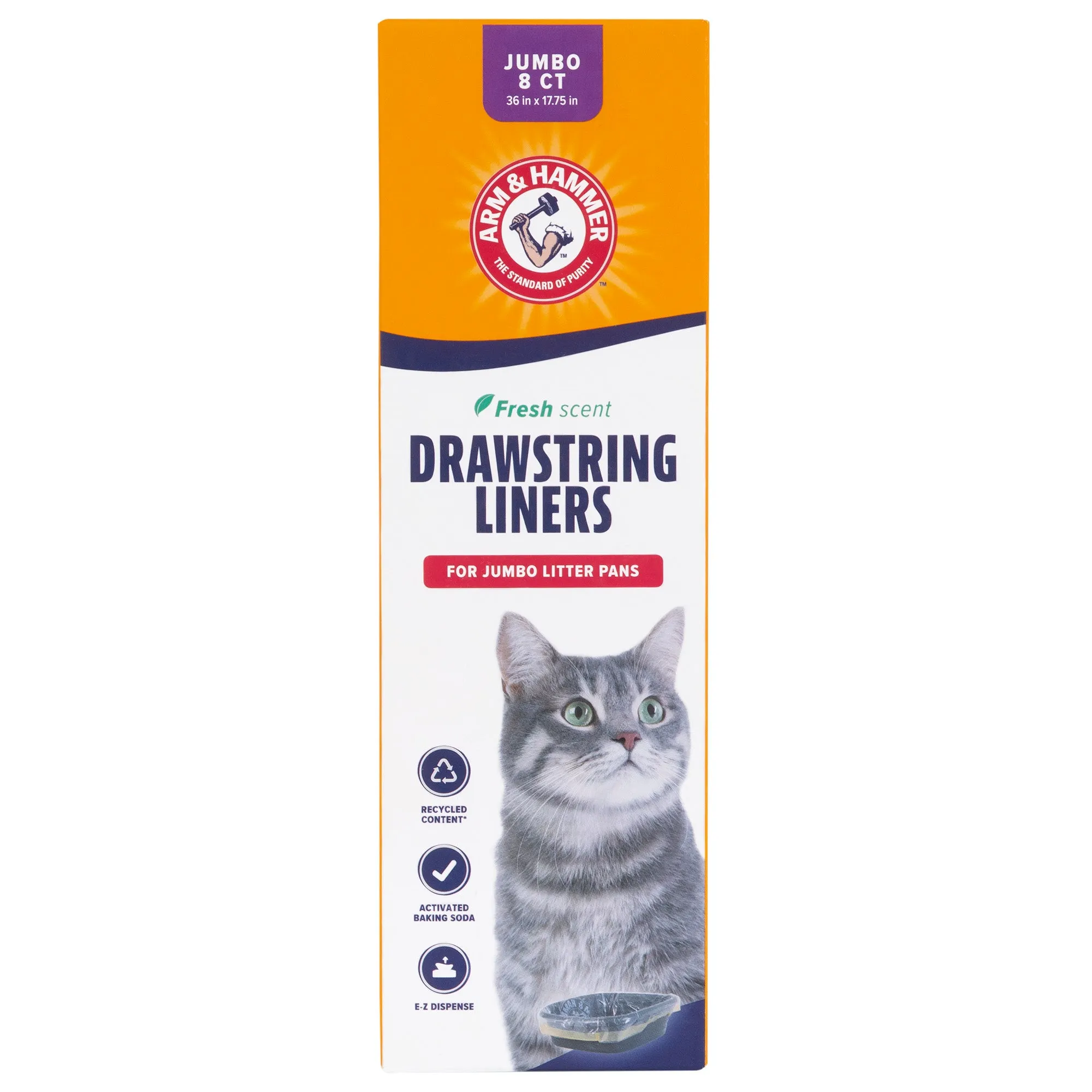 Arm & Hammer Drawstring Cat Litter Pan Liners