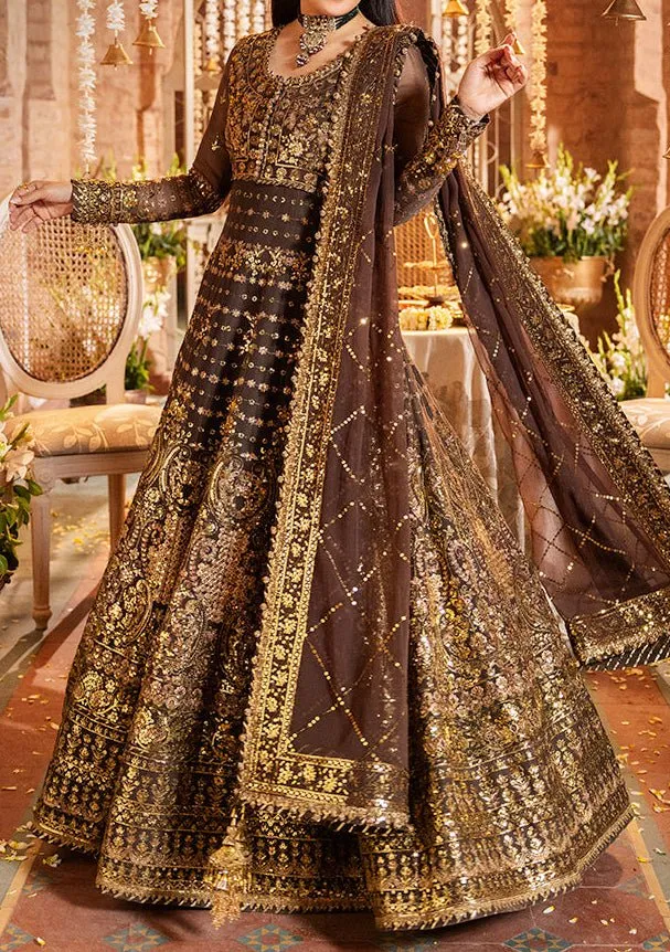 Asim Jofa Jaan-e-jahan Pakistani Chiffon Anarkali