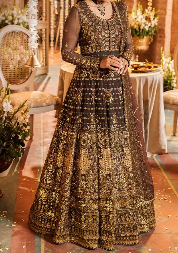 Asim Jofa Jaan-e-jahan Pakistani Chiffon Anarkali