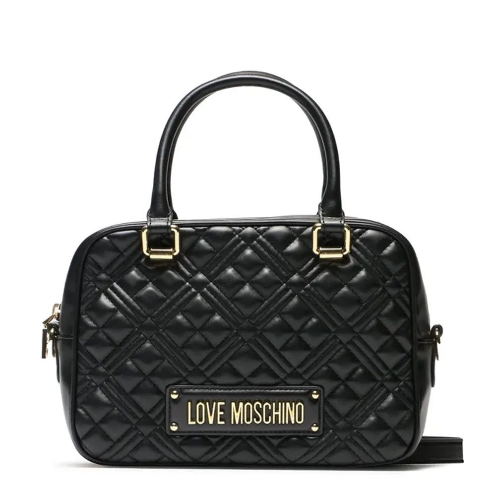 Bauletto Donna a Mano LOVE MOSCHINO linea Quilted colore Nero JC4169