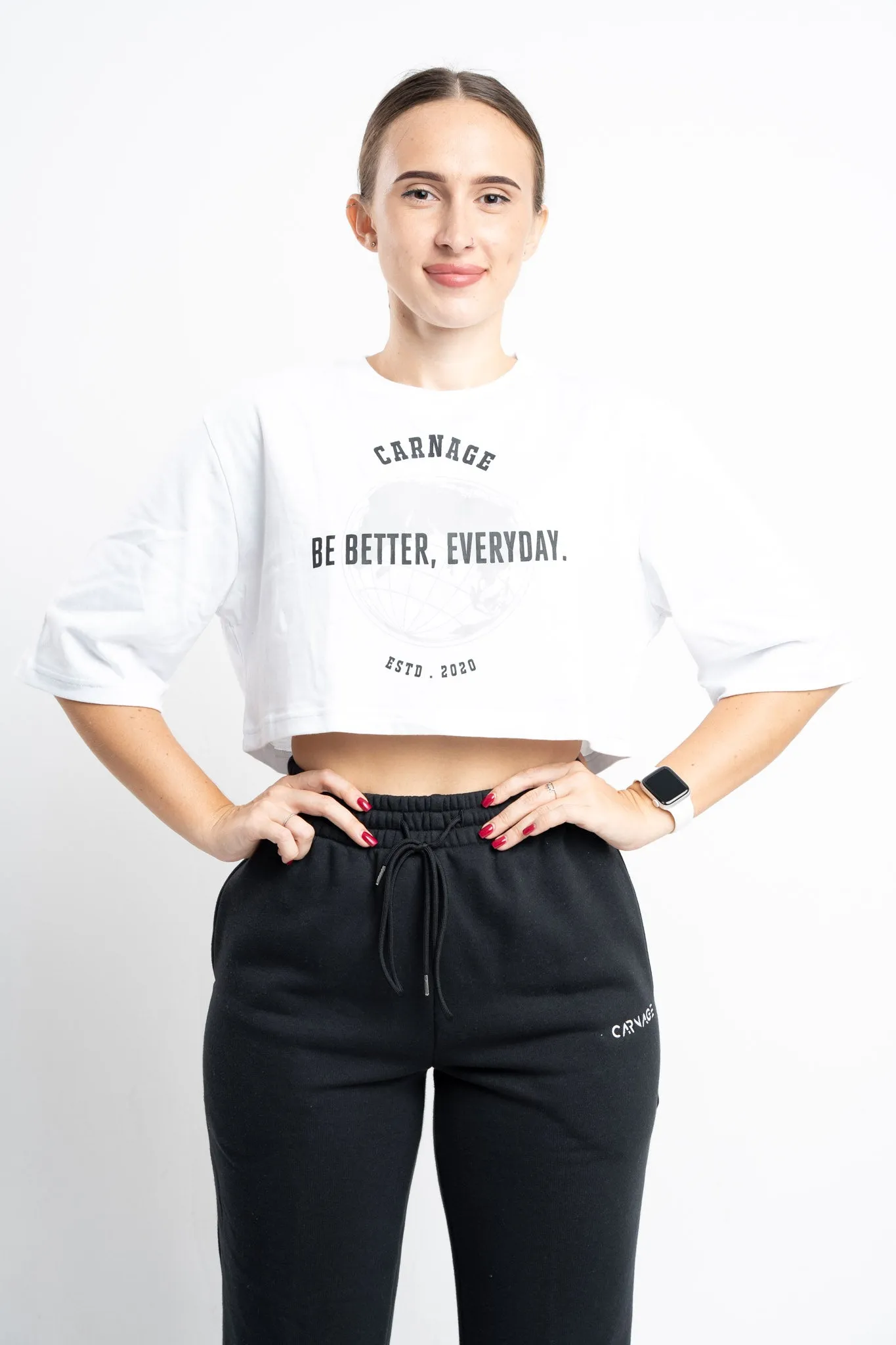 Be Better Globe Oversize Crop