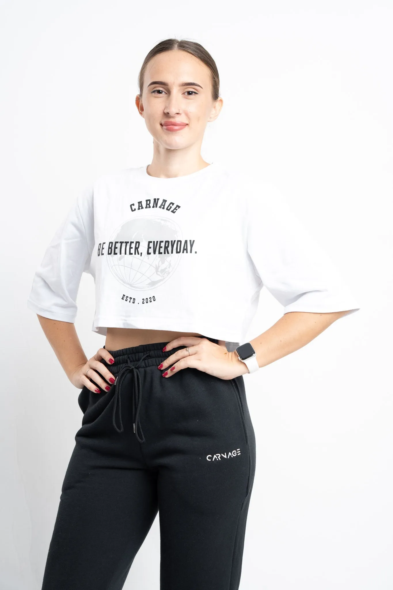 Be Better Globe Oversize Crop