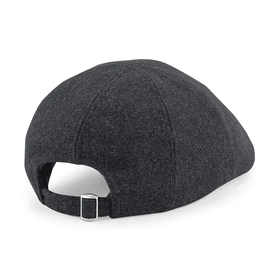 Beechfield Flat Cap Melton Wool