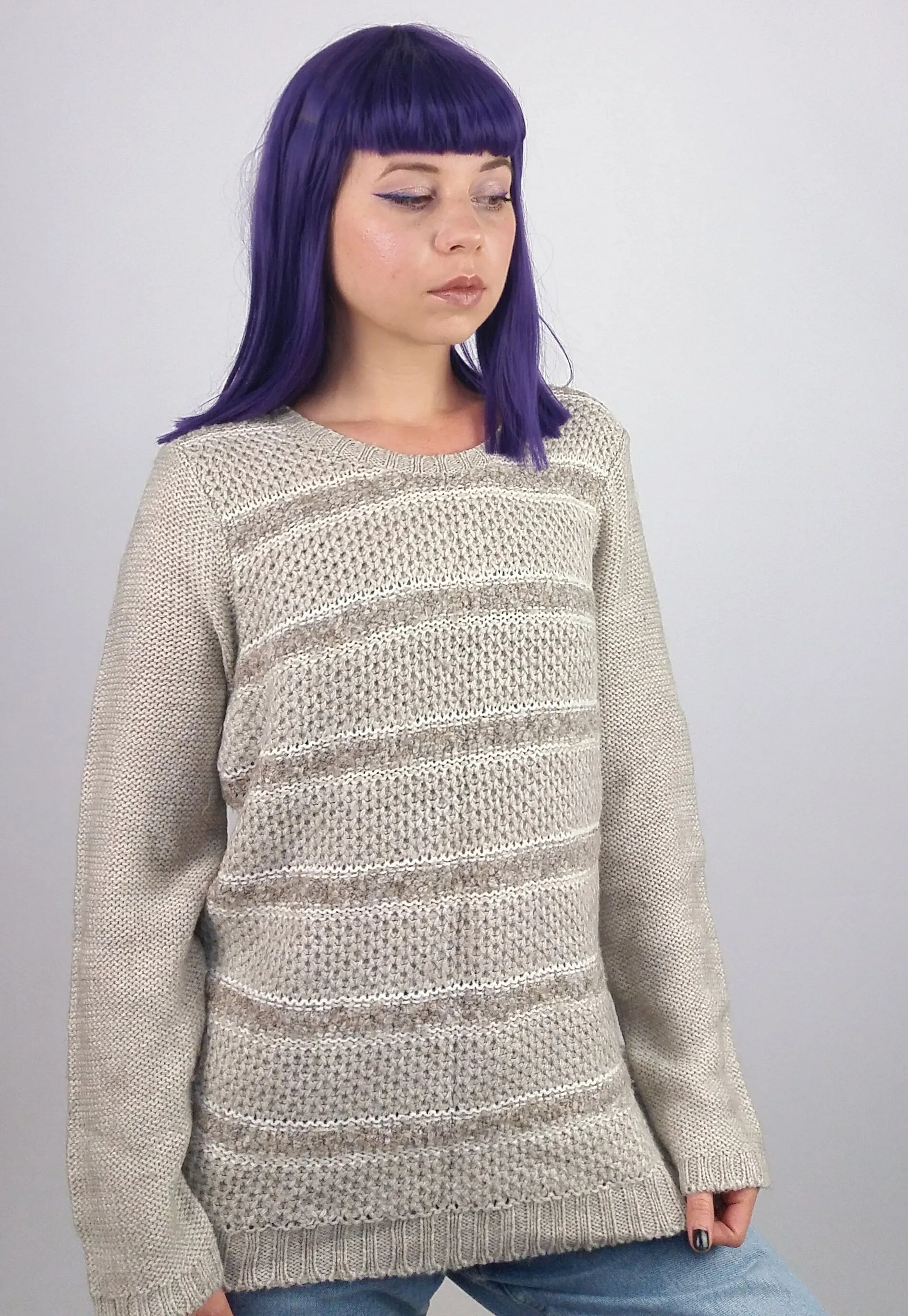 BIAGGINI 90's Knit Wool Blend Jumper