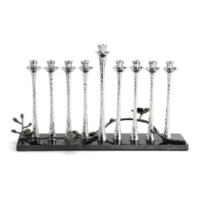 Black Orchid Menorah