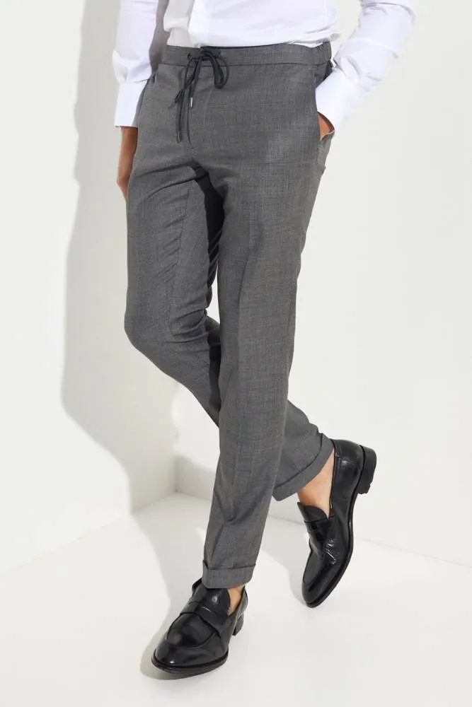 Blair Trouser - Grey Wool