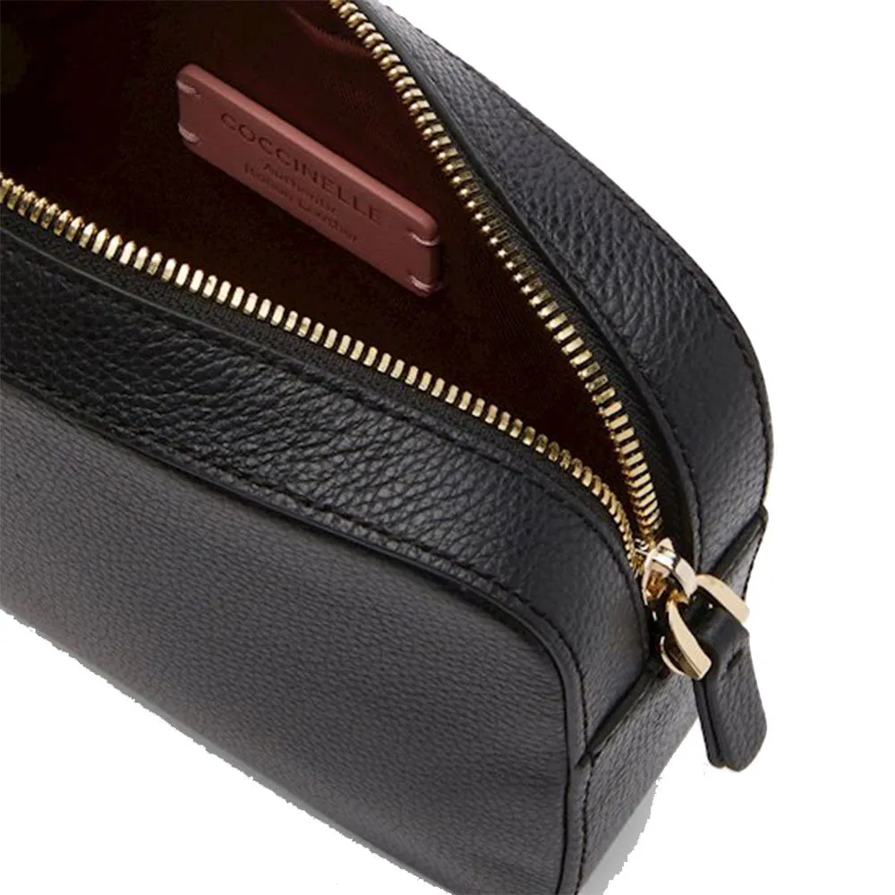 Borsa Donna a Tracolla COCCINELLE Linea Tebe Colore Nero - E5MN555I101