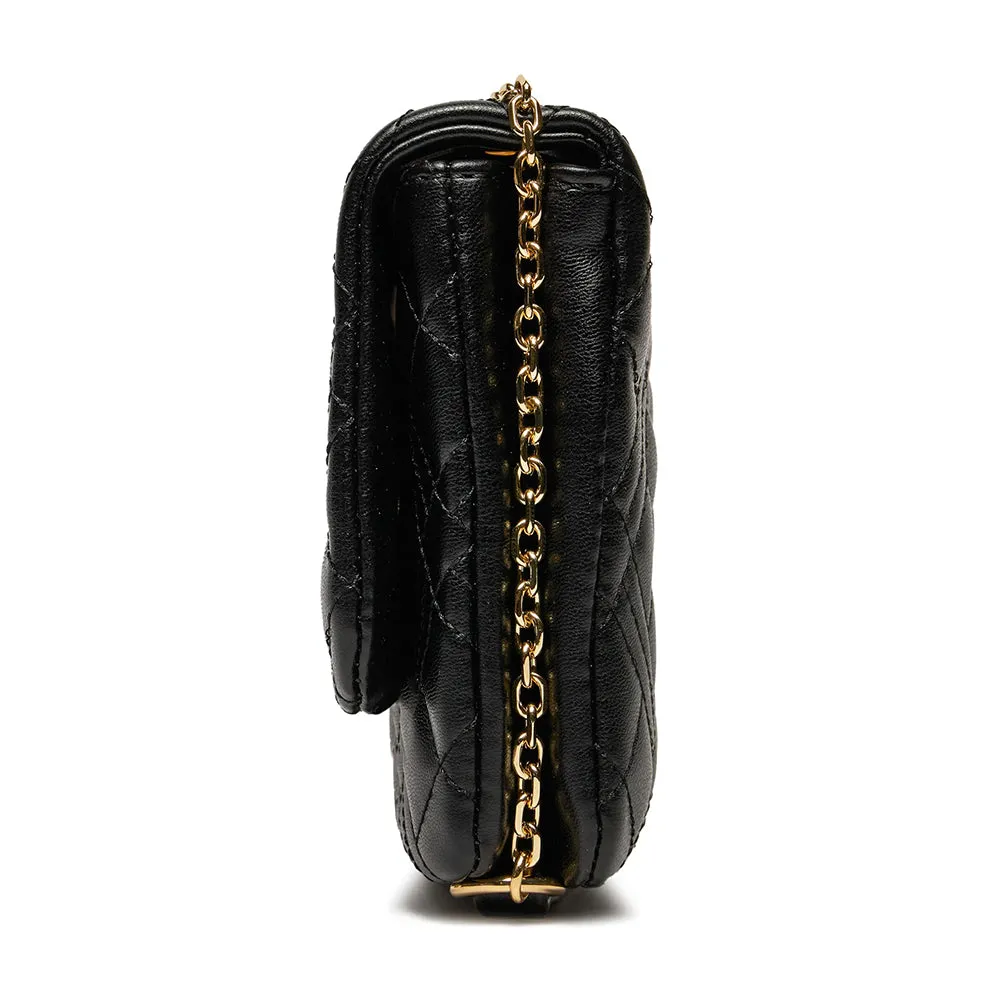 Borsa Donna a Tracolla LOVE MOSCHINO linea Quilted colore Nero