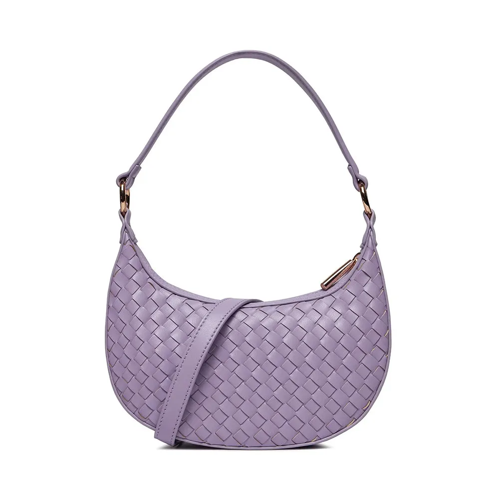 Borsa Donna Hobo LIU JO Better Intrecciata color Glicine