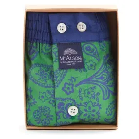 BOXER SHORT Paisley green