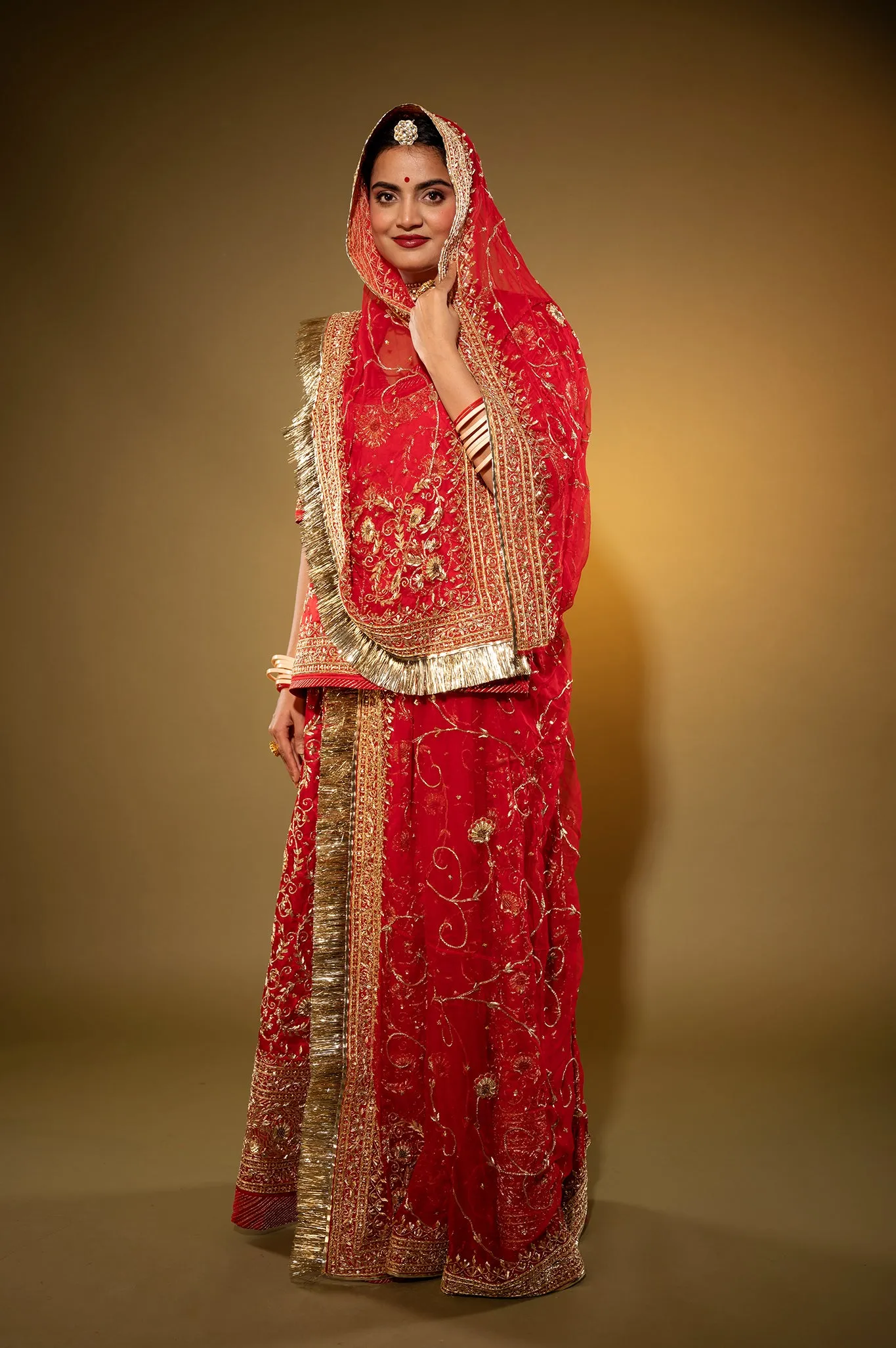 Bridal Rajputi Poshak