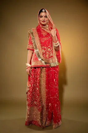 Bridal Rajputi Poshak