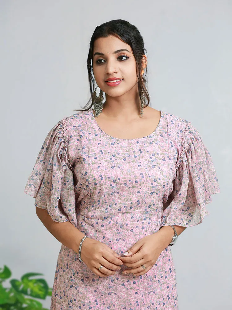 Butterfly Dreams: Chiffon Feeding Top- Only ₹494/-