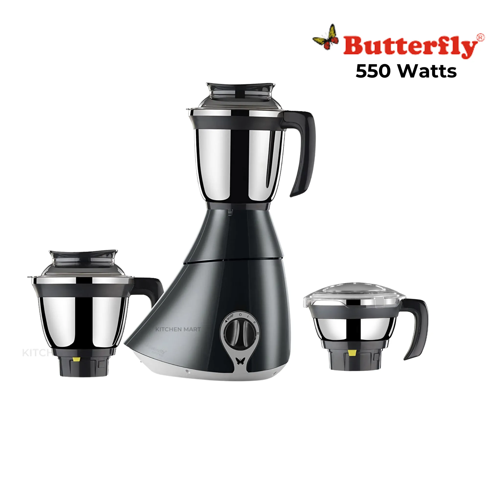 Butterfly Matchless Mixer Grinder 550 watts, 110 votls for use in USA & Canada only