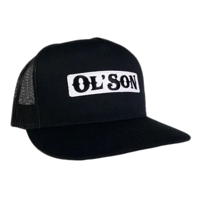 'Dale Brisby' Men's Ol' Son Patch Cap - Black