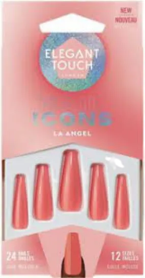 Elegant Touch Nail Icons False Nails Bad Girl 24 nails