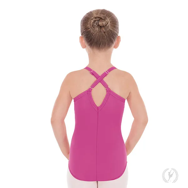 Eurotard Girls Microfiber Adjustable Camisole Leotard