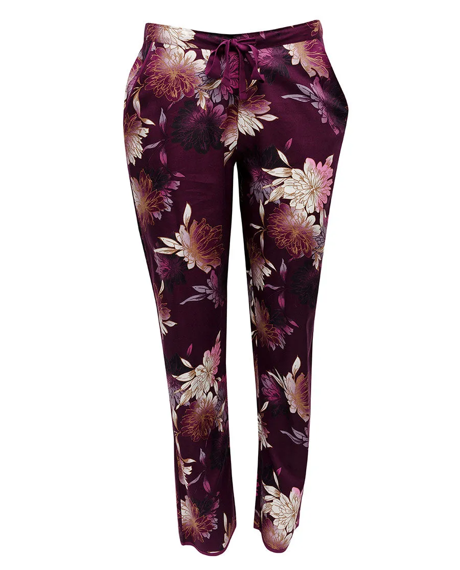 Eve Floral Print Pyjama Bottoms