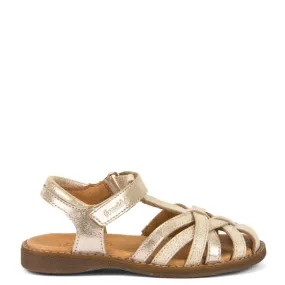 Frodd closed Sandals - Gold