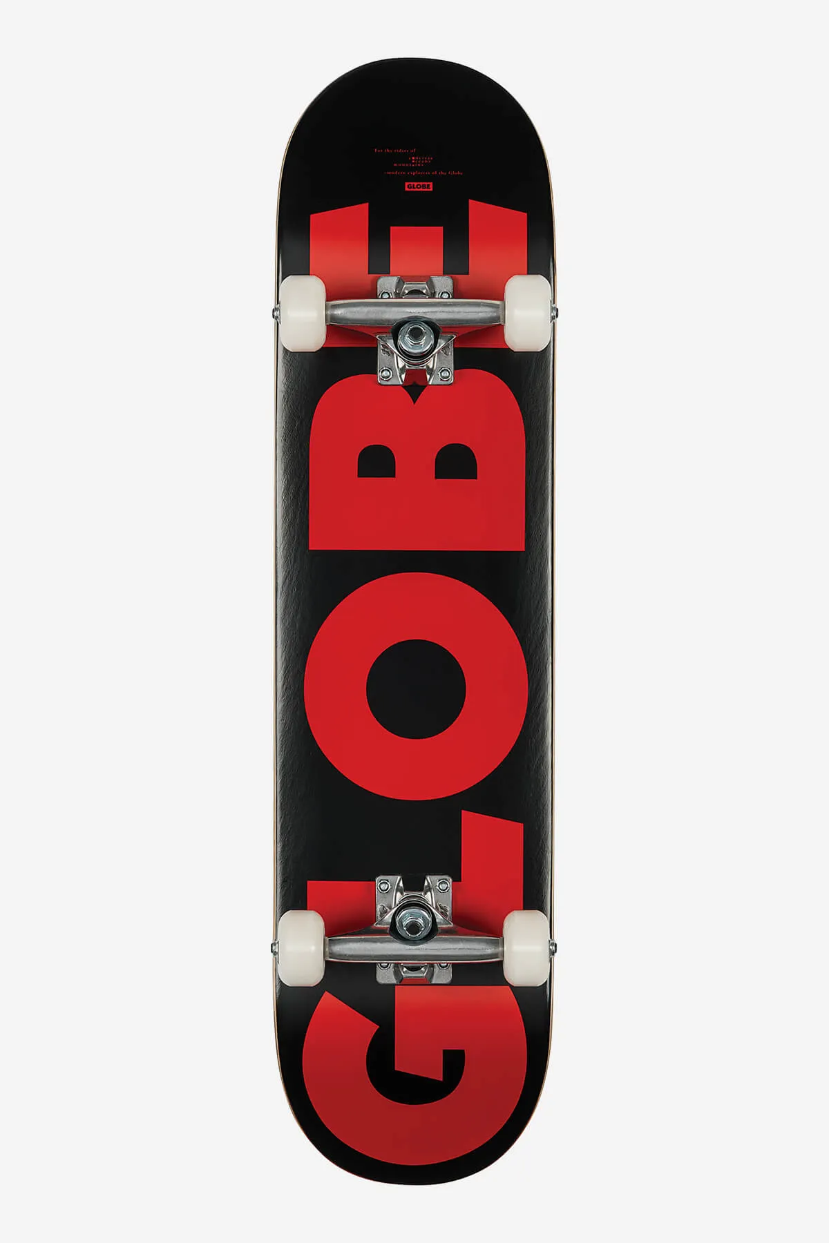 G0 Fubar - Black/Red - 7.75 Complete Skateboard