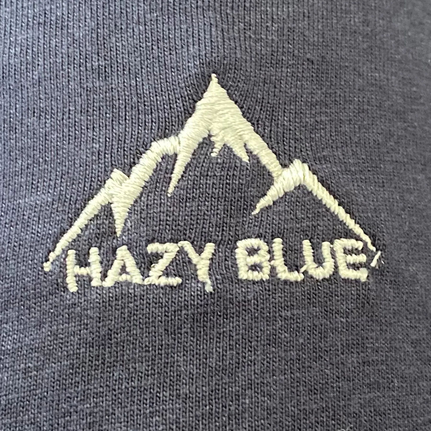 Hazy Blue Unisex Casual T-Shirts