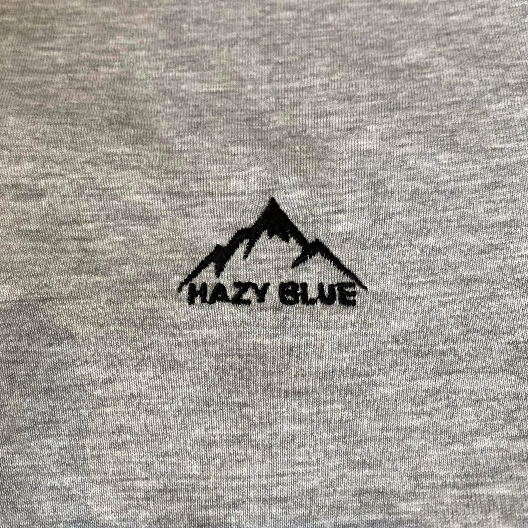 Hazy Blue Unisex Casual T-Shirts