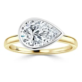 Isla - 18ct Yellow Gold - Pear