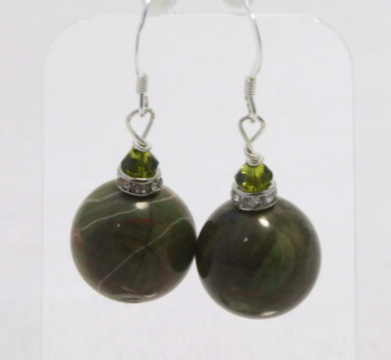 Jasper Gemstone Earrings