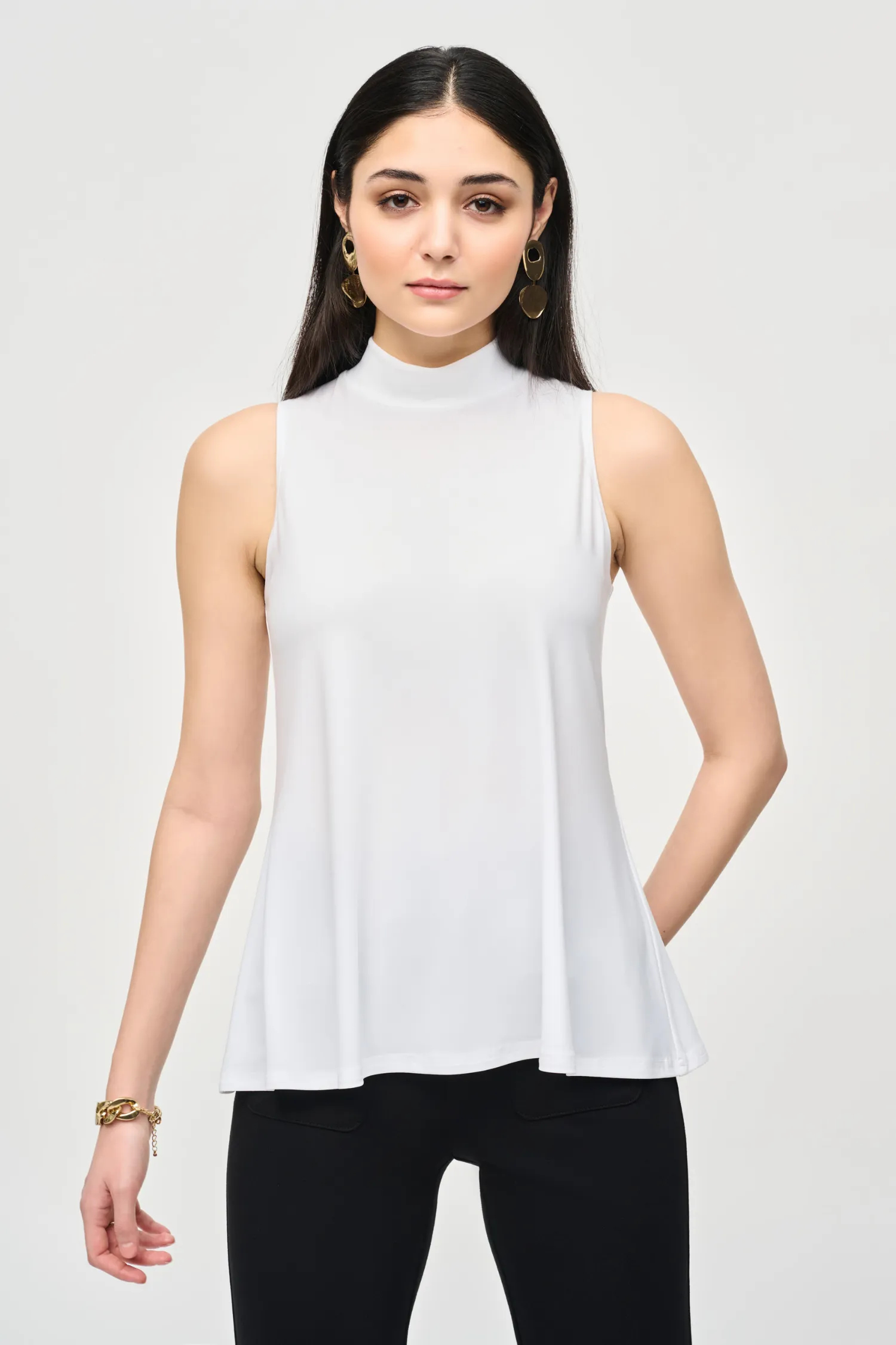 Joseph Ribkoff Fit and Flare Sleeveless Top - Style 243253