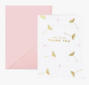 Just to Say Thank You Greeting Card