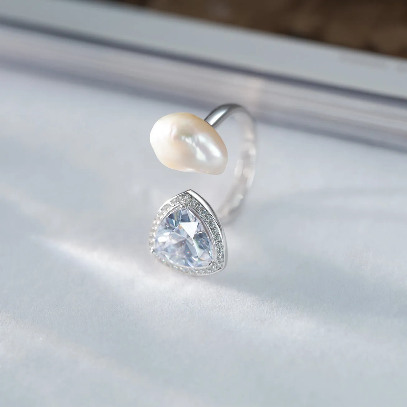 KESHI Pearl Ring WR00268 | EVERLEAF