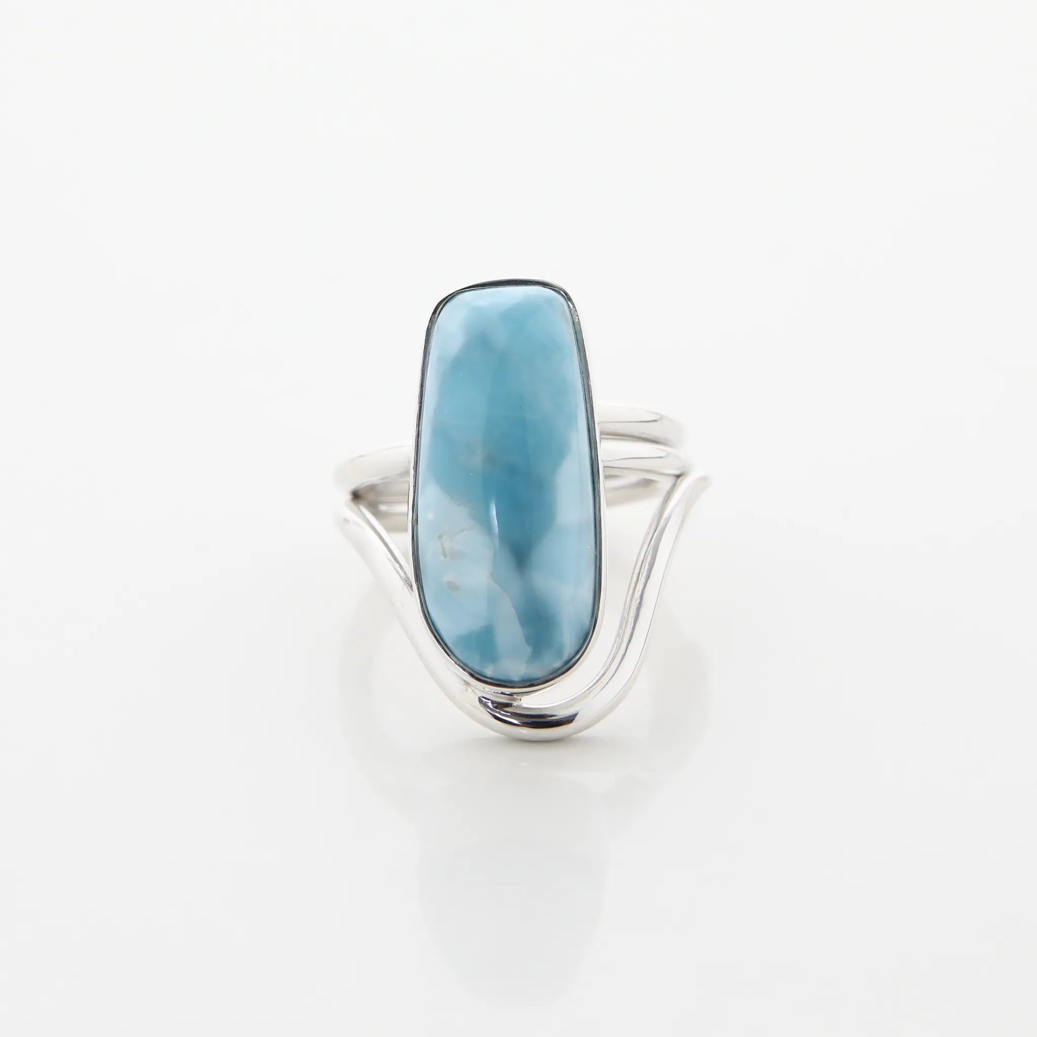 Larimar Ring Lirios