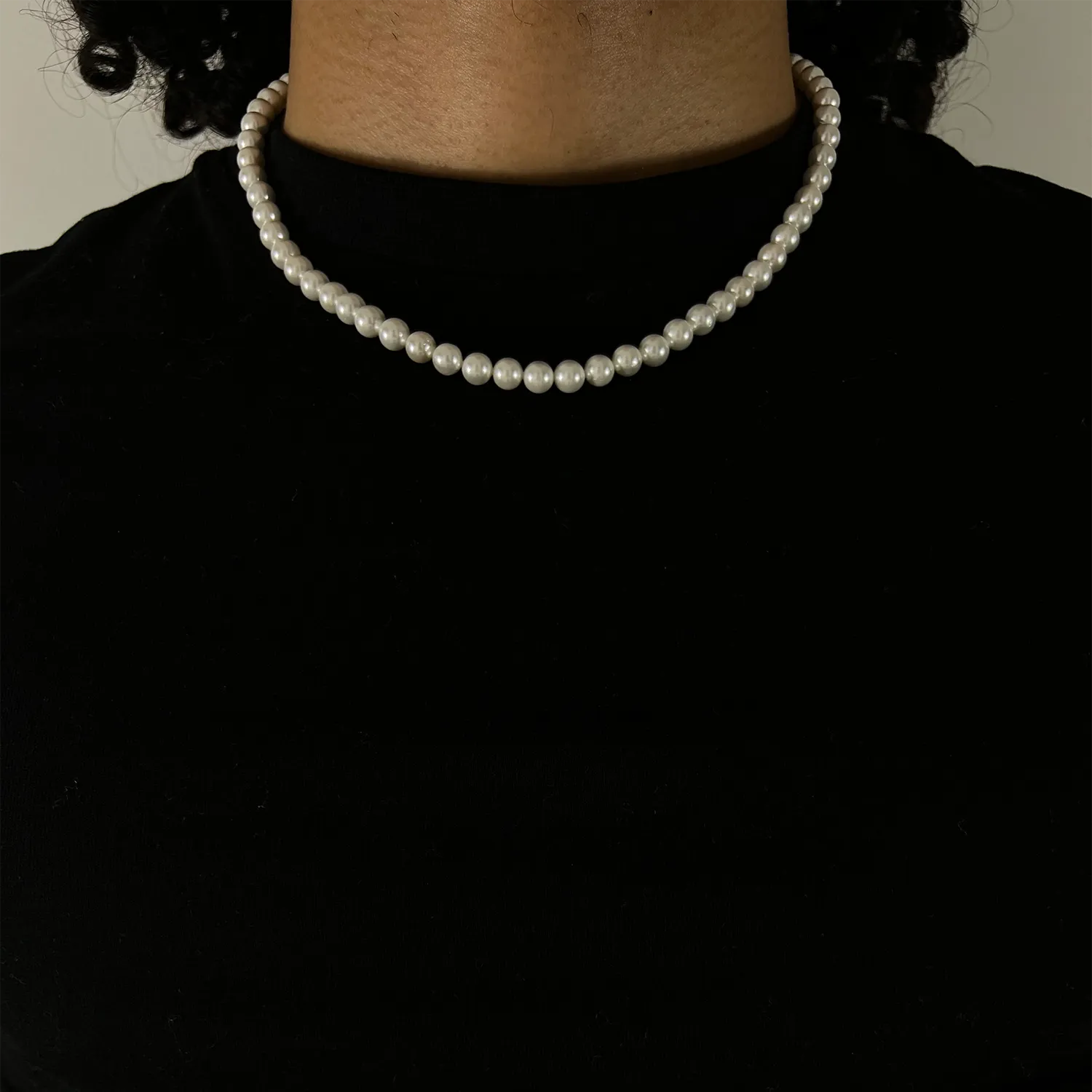 Lotus Pearl Necklace