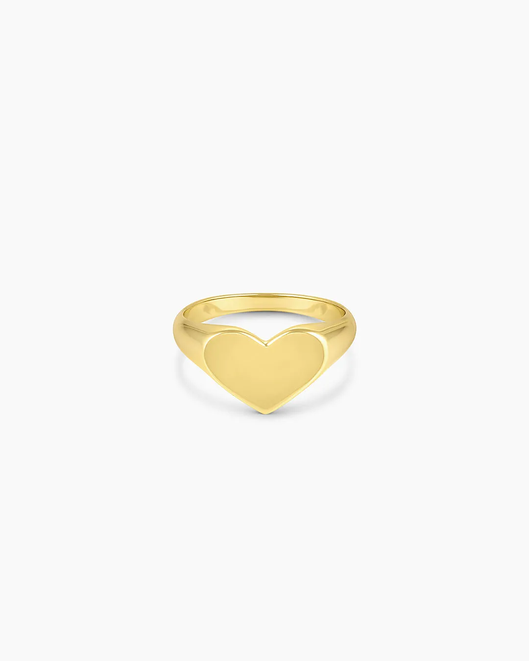 Louise Heart Signet Ring