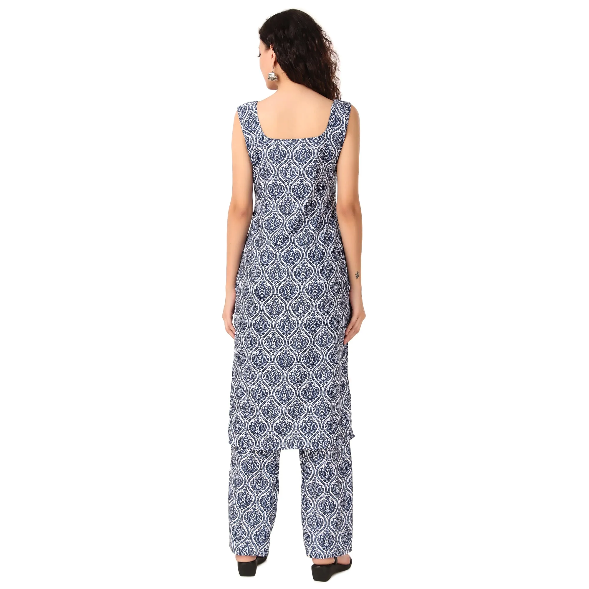 Magnetism Indigo Kurta (Customise)